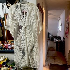 Off white kimono, never worn